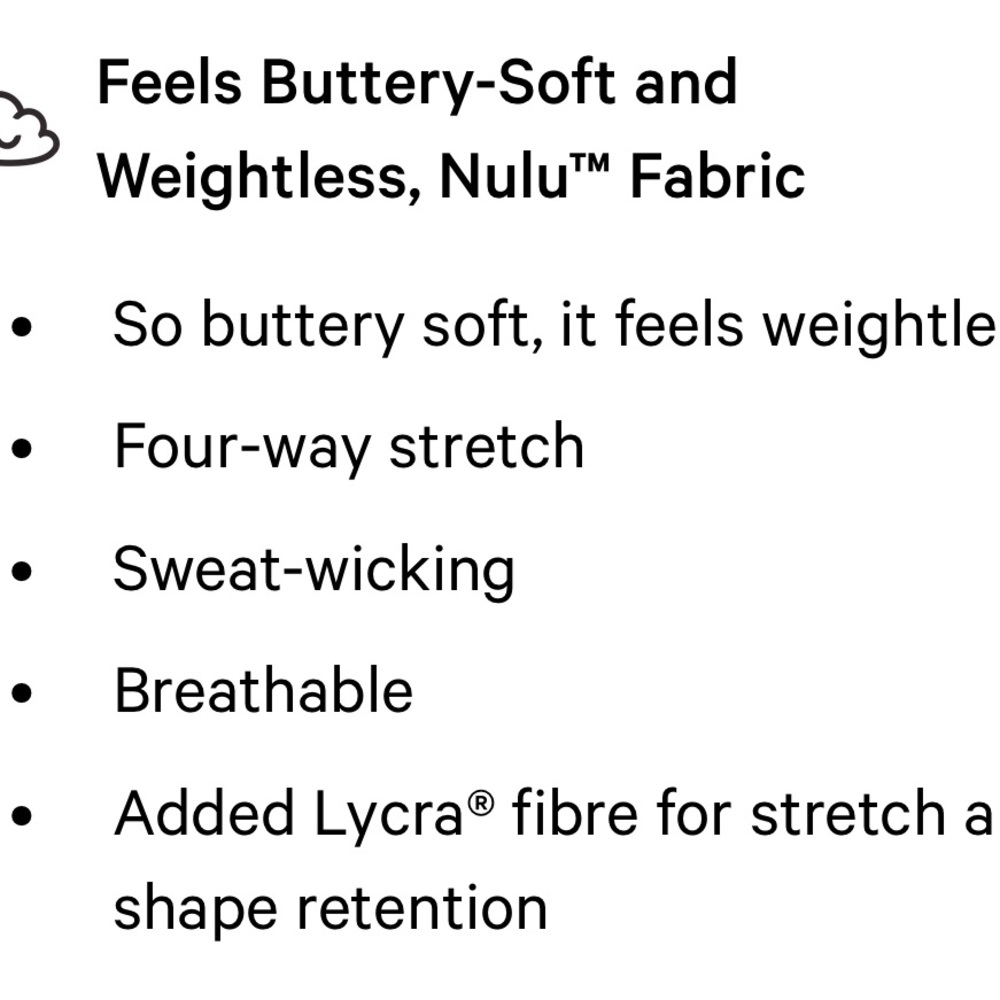 BNWT Lululemon Define *Nulu Jacket. Black + Gold Zippers sz 4 - Picture 13 of 13